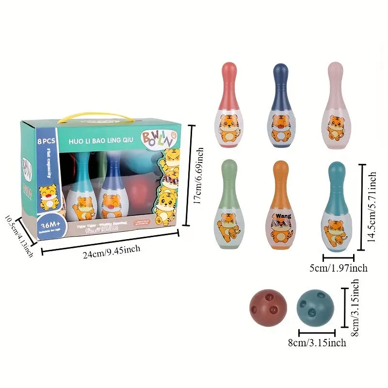 Tiny Tiger Bowling Set