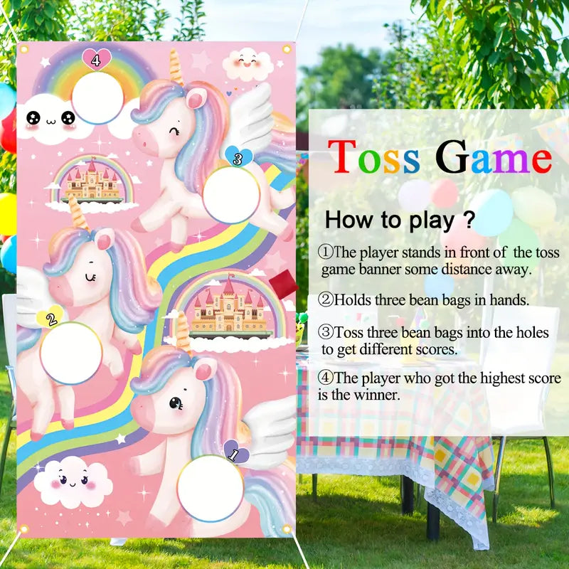 Unicorn Target Fun Banner