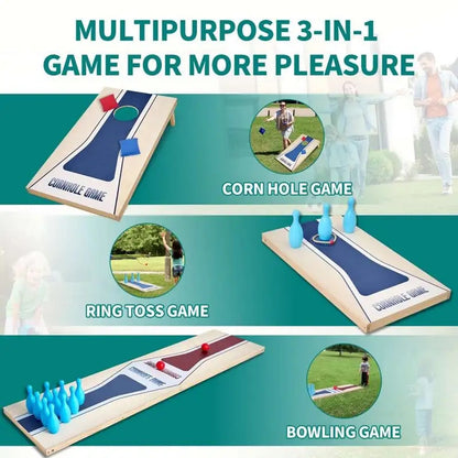 Cornhole Plus: 3-in-1 Combo